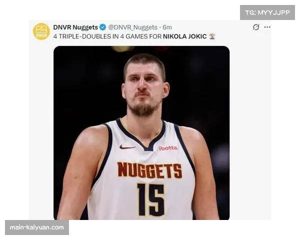 约基奇进攻效率值134 防守效率值111 攻防两端贡献均衡